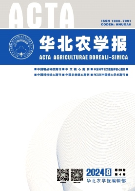 华北农学报封面